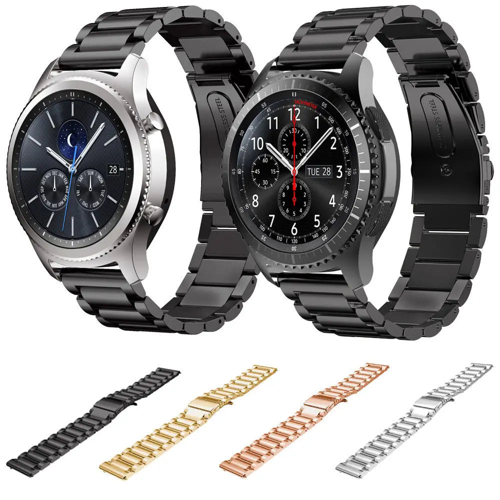 Premium Stainless Steel Strap For Samsung , Huawei , Garmin Watch Series