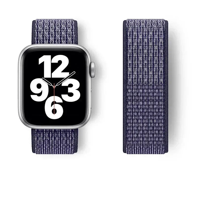 Premium Nylon Strap for Apple Watch 10 42 46mm Ultra2 Serie 9 8 7 SE 6 5 3 49mm 45mm 44mm Bracelet for IWatch 42MM 41MM 40mm 38 Correa