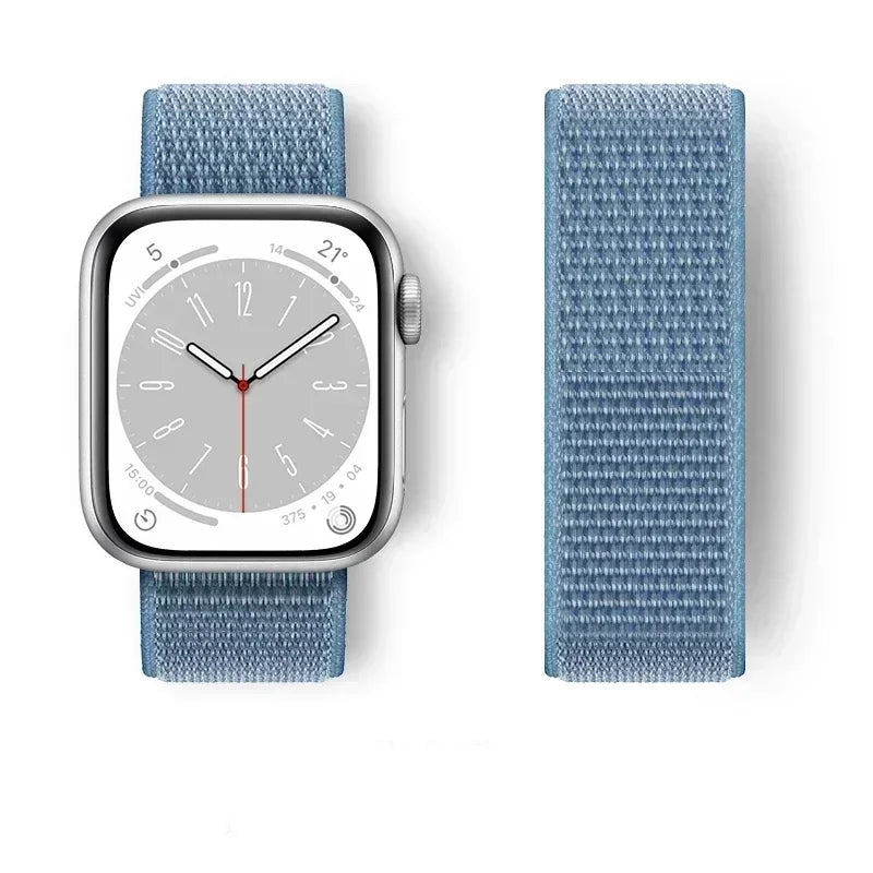 Premium Nylon Strap for Apple Watch 10 42 46mm Ultra2 Serie 9 8 7 SE 6 5 3 49mm 45mm 44mm Bracelet for IWatch 42MM 41MM 40mm 38 Correa