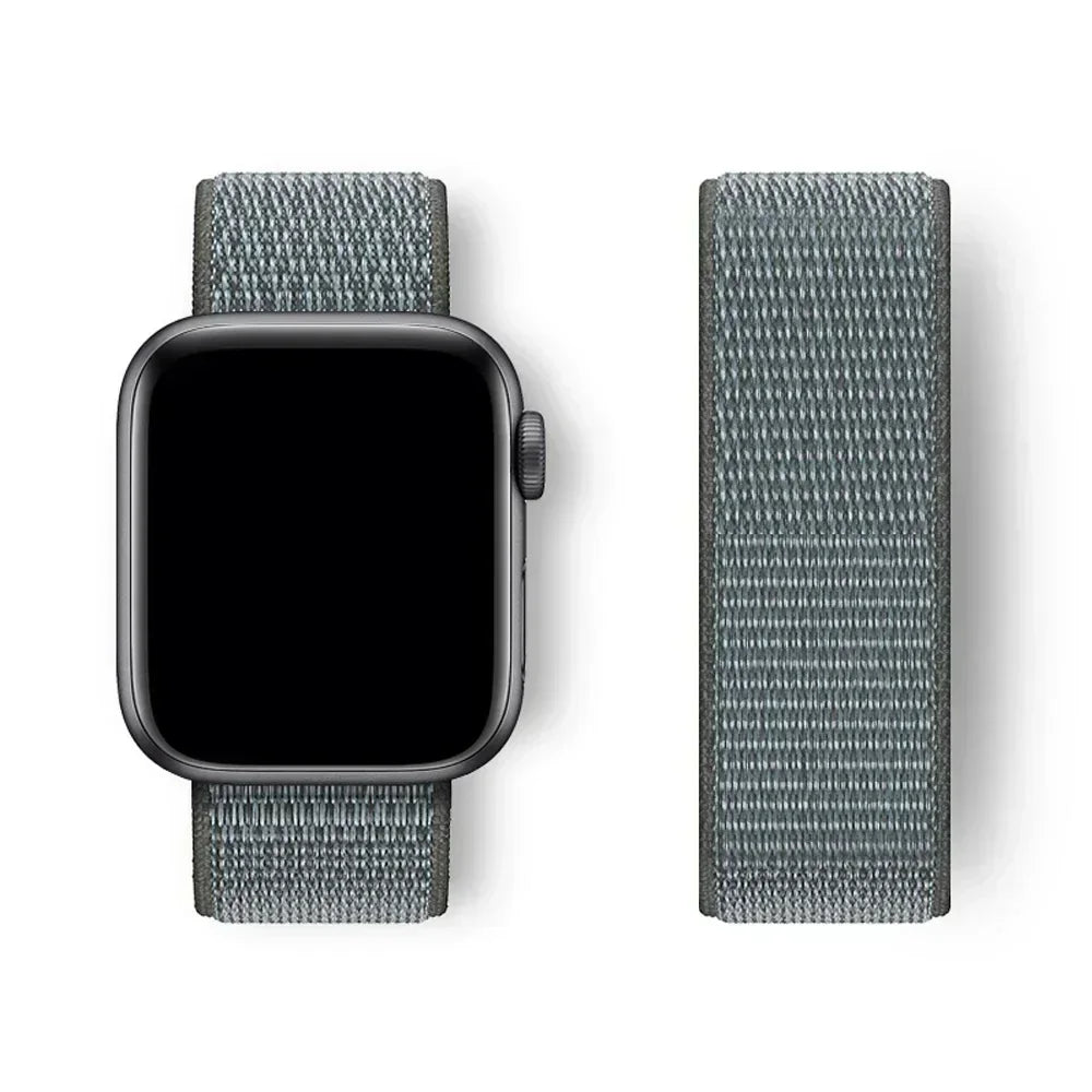 Premium Nylon Strap for Apple Watch 10 42 46mm Ultra2 Serie 9 8 7 SE 6 5 3 49mm 45mm 44mm Bracelet for IWatch 42MM 41MM 40mm 38 Correa