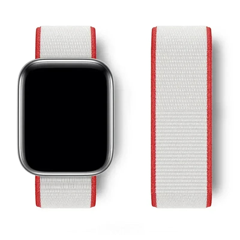 Premium Nylon Strap for Apple Watch 10 42 46mm Ultra2 Serie 9 8 7 SE 6 5 3 49mm 45mm 44mm Bracelet for IWatch 42MM 41MM 40mm 38 Correa