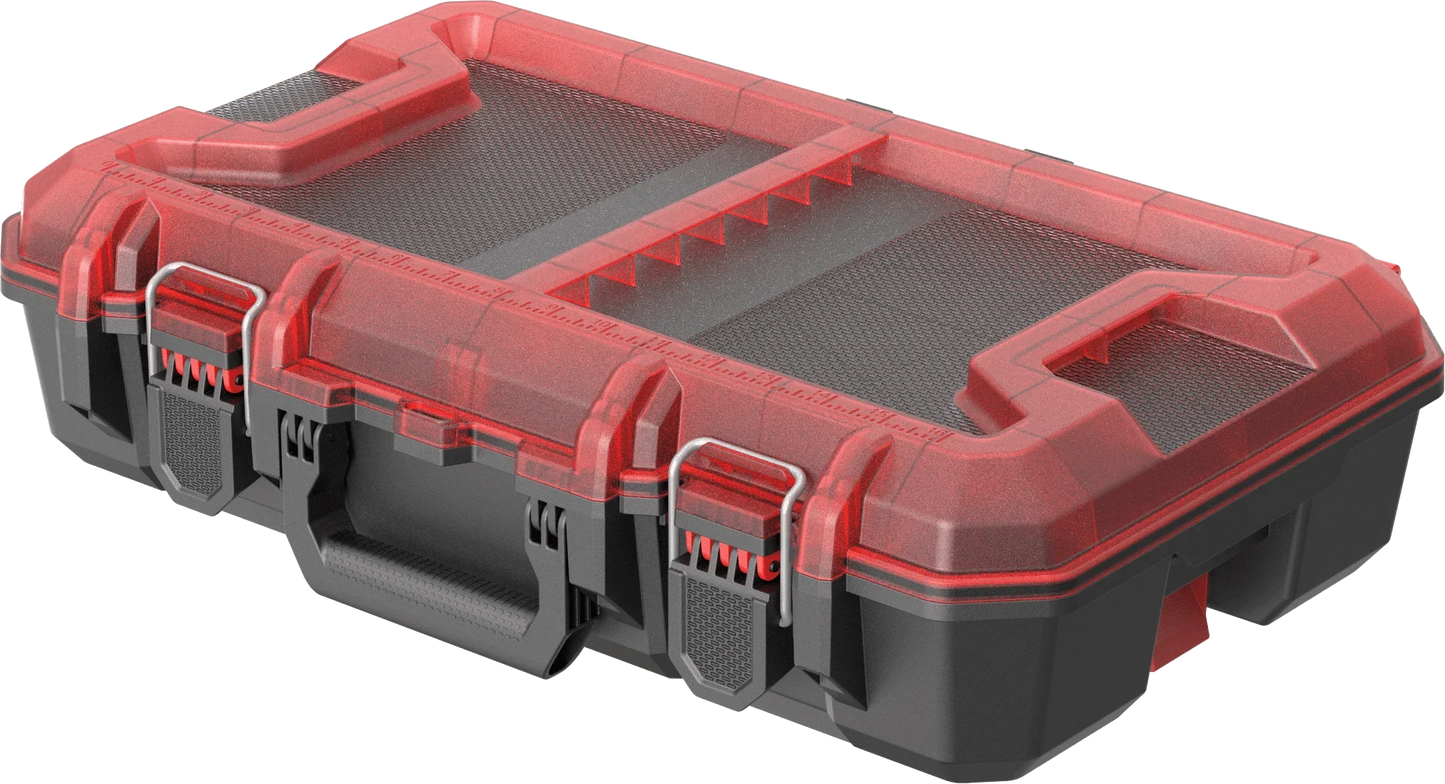 Hyper Tough Heavy Duty 3-in-1 Modular Rolling Toolbox with Wheels – IP65 Waterproof Stackable System