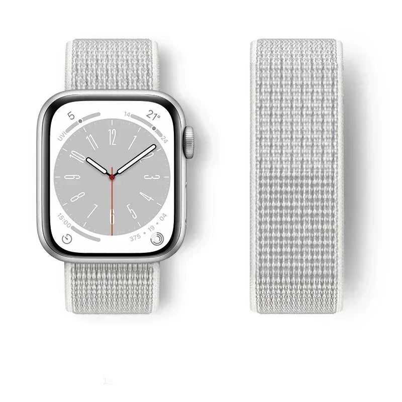 Premium Nylon Strap for Apple Watch 10 42 46mm Ultra2 Serie 9 8 7 SE 6 5 3 49mm 45mm 44mm Bracelet for IWatch 42MM 41MM 40mm 38 Correa