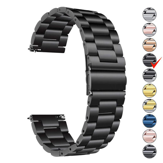 Premium Stainless Steel Strap For Samsung , Huawei , Garmin Watch Series