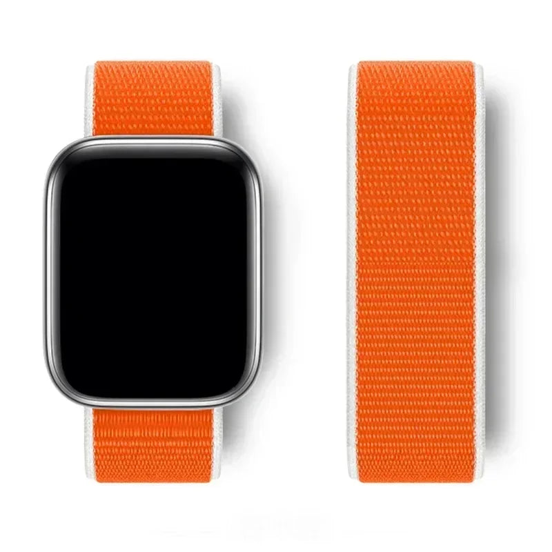 Premium Nylon Strap for Apple Watch 10 42 46mm Ultra2 Serie 9 8 7 SE 6 5 3 49mm 45mm 44mm Bracelet for IWatch 42MM 41MM 40mm 38 Correa