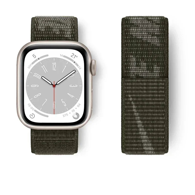 Premium Nylon Strap for Apple Watch 10 42 46mm Ultra2 Serie 9 8 7 SE 6 5 3 49mm 45mm 44mm Bracelet for IWatch 42MM 41MM 40mm 38 Correa