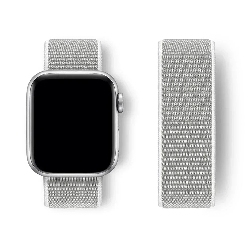 Premium Nylon Strap for Apple Watch 10 42 46mm Ultra2 Serie 9 8 7 SE 6 5 3 49mm 45mm 44mm Bracelet for IWatch 42MM 41MM 40mm 38 Correa