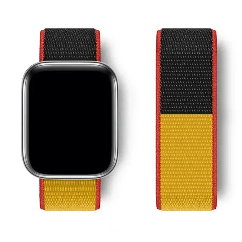 Premium Nylon Strap for Apple Watch 10 42 46mm Ultra2 Serie 9 8 7 SE 6 5 3 49mm 45mm 44mm Bracelet for IWatch 42MM 41MM 40mm 38 Correa