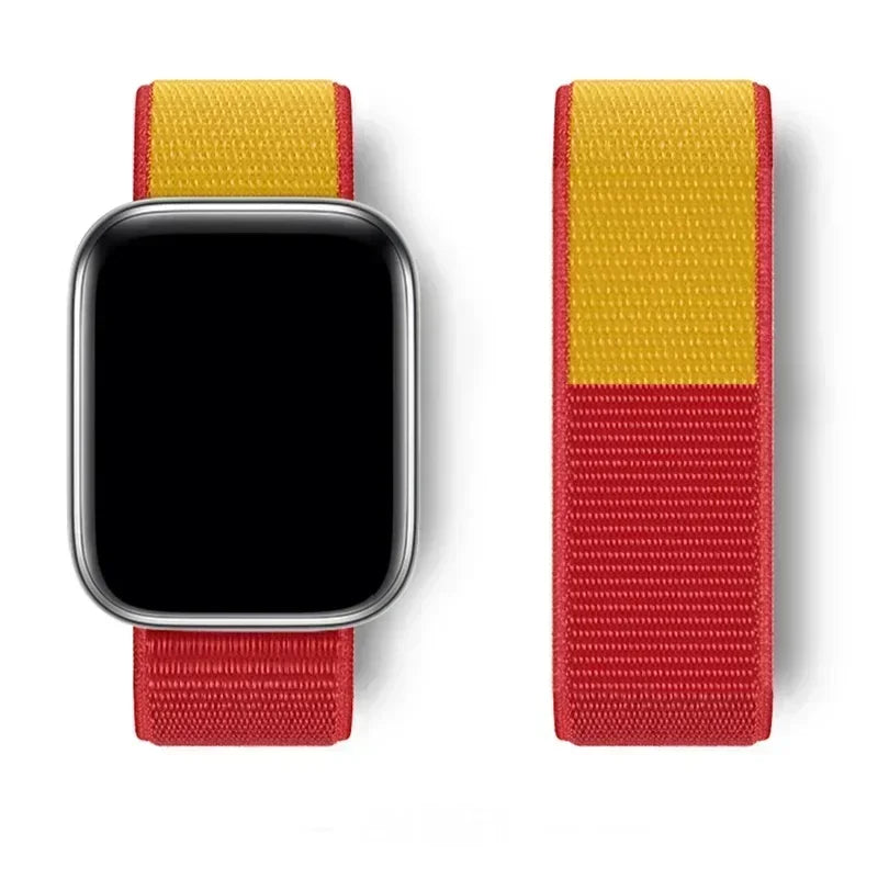 Premium Nylon Strap for Apple Watch 10 42 46mm Ultra2 Serie 9 8 7 SE 6 5 3 49mm 45mm 44mm Bracelet for IWatch 42MM 41MM 40mm 38 Correa