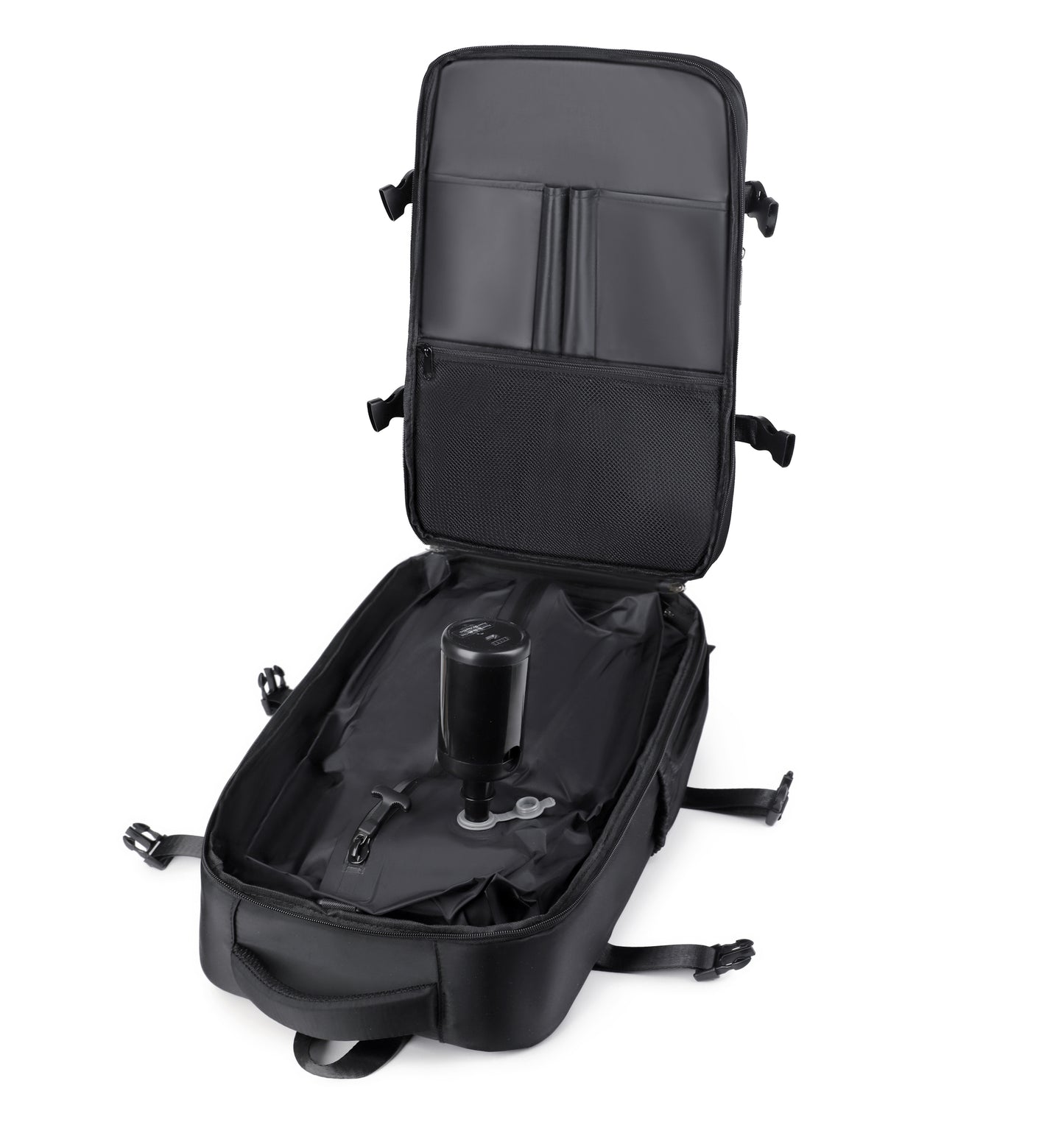 Men Vacuum Compression Backpack Expandable Large Travel Backpack Waterproof