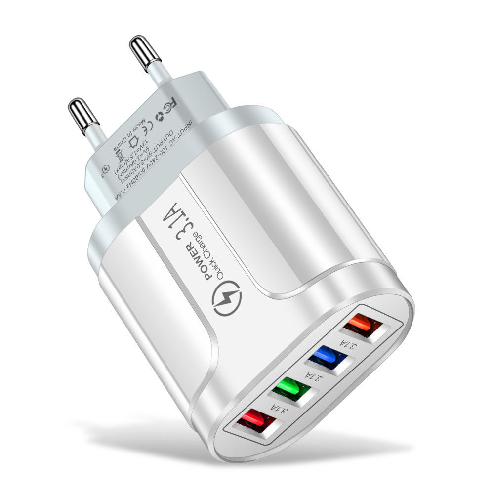 QC 3.0 4USB Charger Fast Charge